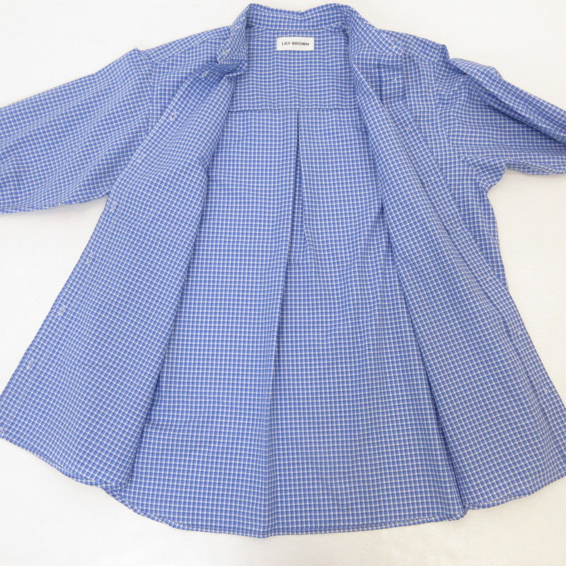 【中古】Lily Brown | リリーブラウン Lily Bearボウタイオーバーシャツ 長袖シャツ LWFB244078 2024A/W サイズ:F