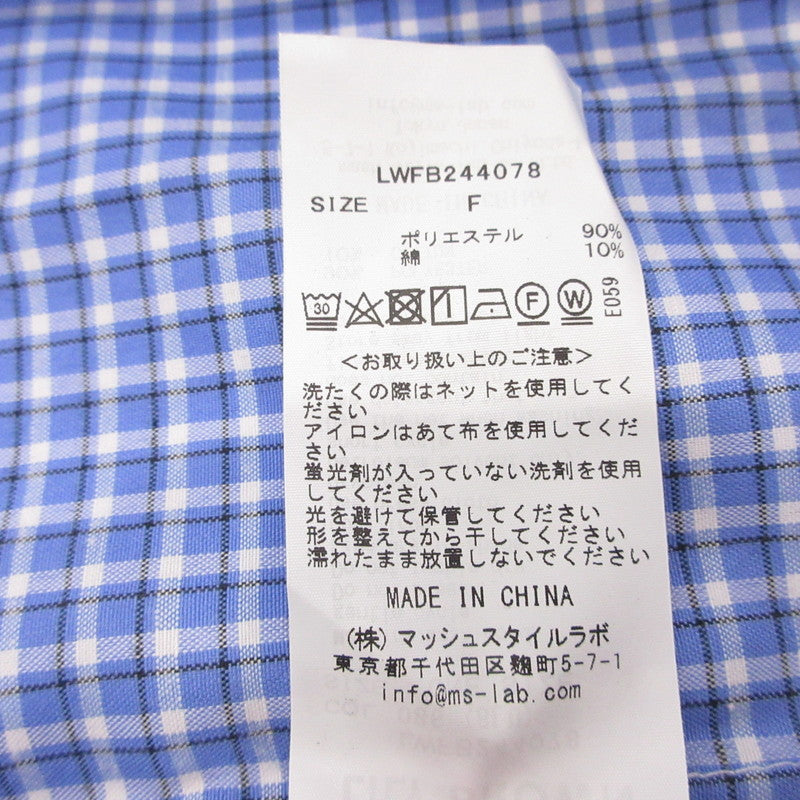 【中古】Lily Brown | リリーブラウン Lily Bearボウタイオーバーシャツ 長袖シャツ LWFB244078 2024A/W サイズ:F