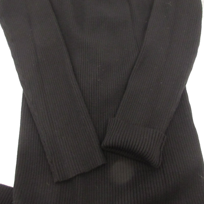 【中古】Lily Brown | リリーブラウン ニットビスチェドッキングワンピース ワンピース LWFO241108 2024S/S サイズ:F ブラック