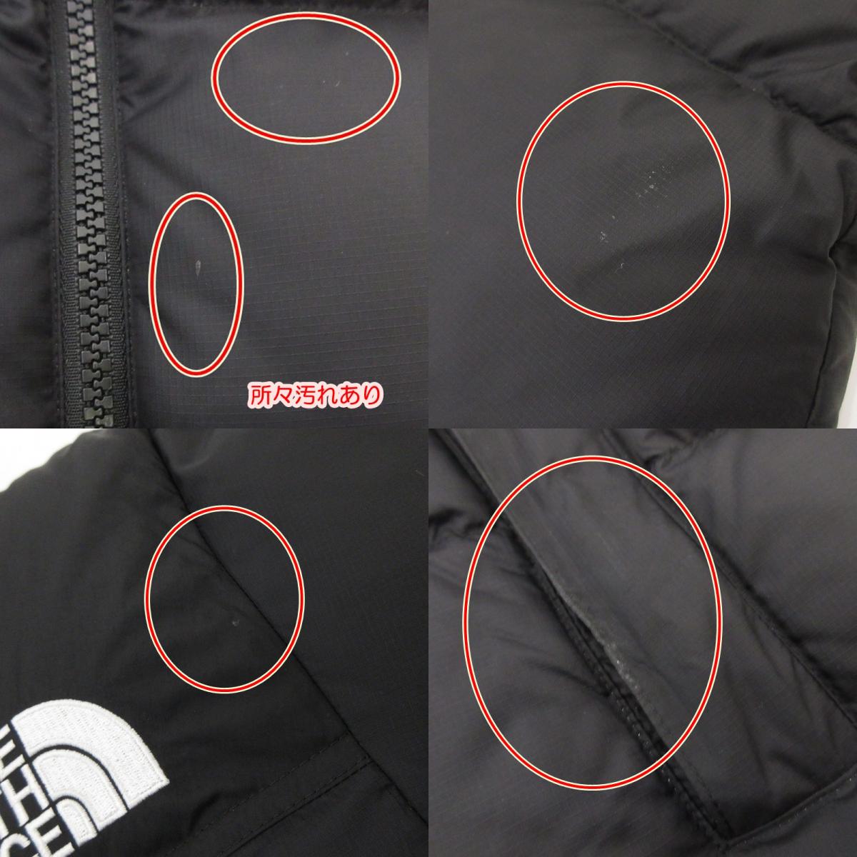 【中古】THE NORTH FACE | ザ・ノースフェイス NUPTSE JACKET ダウンジャケット ND92335 ブラック サイズ:S