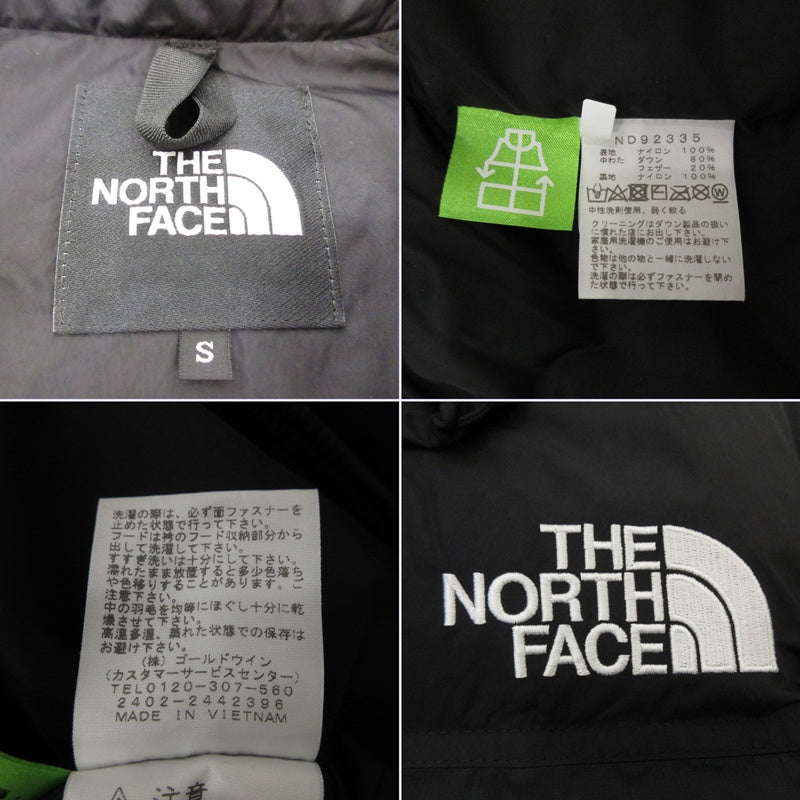 【中古】THE NORTH FACE | ザ・ノースフェイス NUPTSE JACKET ダウンジャケット ND92335 ブラック サイズ:S
