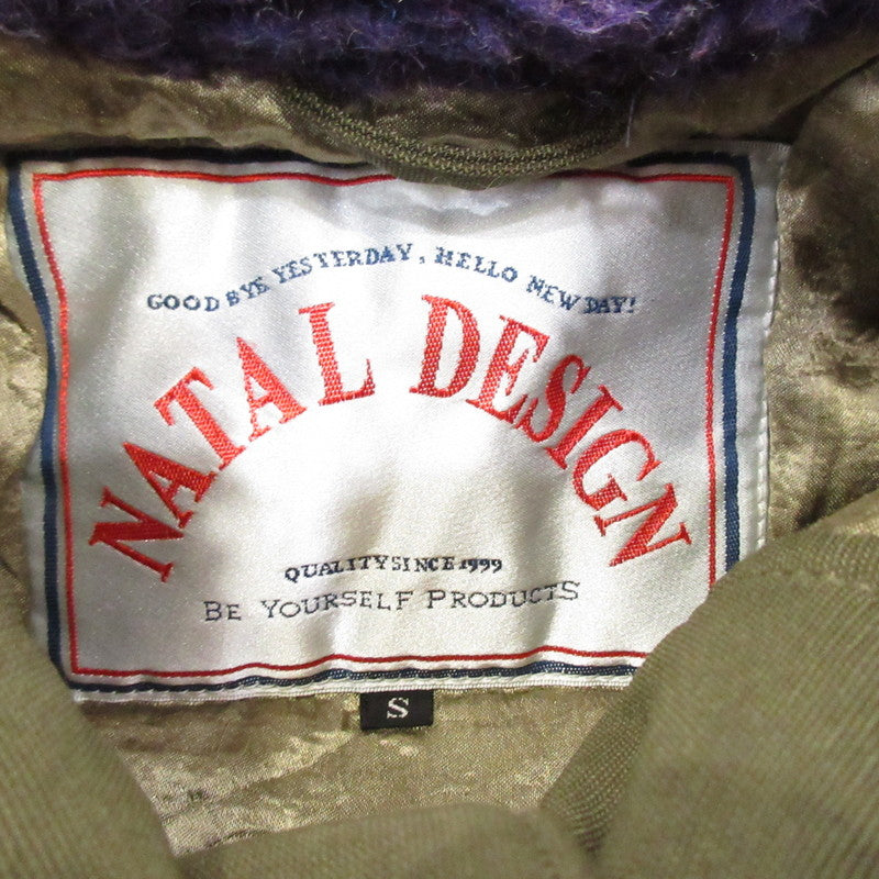 【中古】NATAL DESIGN | ネイタルデザイン BOA BLOUSON JACKET ブルゾン カーキ サイズ:S