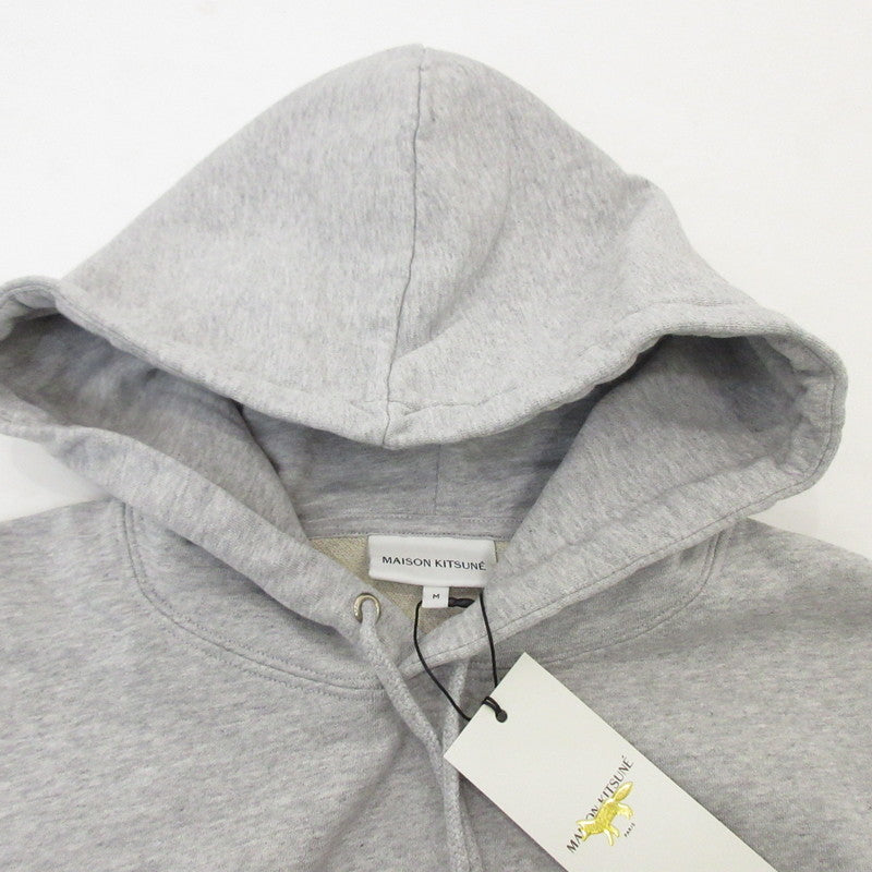 【中古】MAISON KITSUNE | メゾンキツネ Dressed Fox Regular Hoodie パーカー LM00304KM0001 グレー サイズ:M