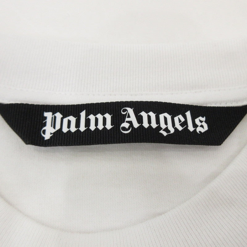【中古】Palm Angels | パームエンジェルス I Love Pa Classic Tee 半袖Tシャツ PMAA066S23JER002 ホワイト サイズ:M