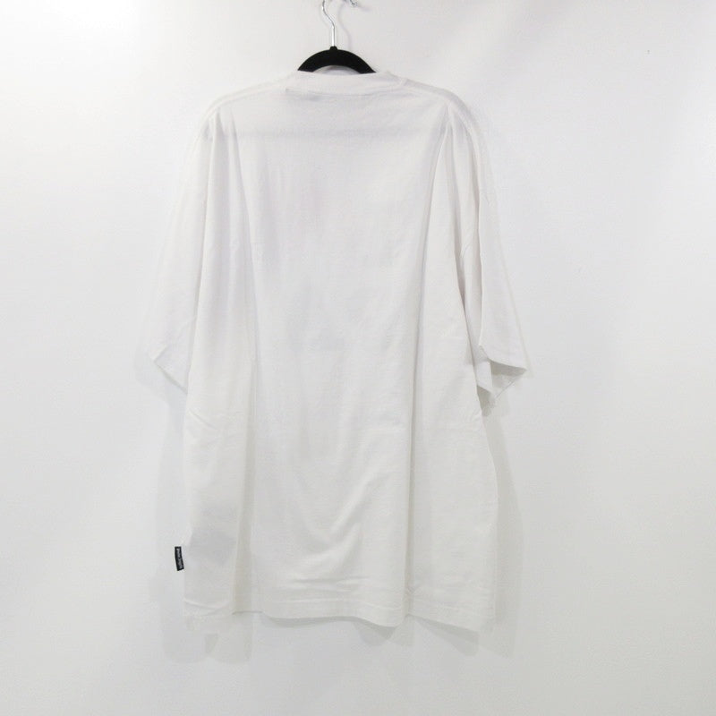 【中古】Palm Angels | パームエンジェルス I Love Pa Classic Tee 半袖Tシャツ PMAA066S23JER002 ホワイト サイズ:L