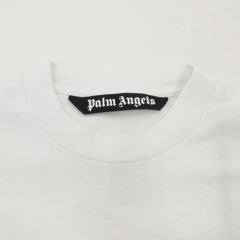 【中古】Palm Angels | パームエンジェルス I Love Pa Classic Tee 半袖Tシャツ PMAA066S23JER002 ホワイト サイズ:L