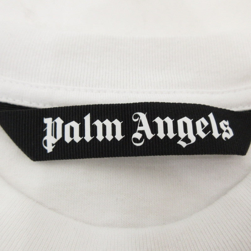 【中古】Palm Angels | パームエンジェルス I Love Pa Classic Tee 半袖Tシャツ PMAA066S23JER002 ホワイト サイズ:L