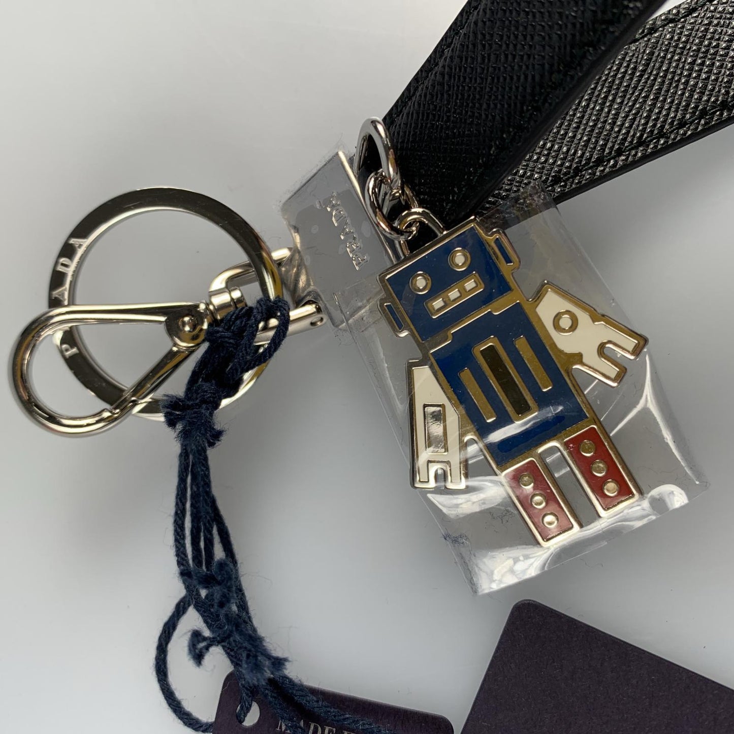 【中古】PRADA | プラダ ロボット キーリング 2PP040 マルチカラー
