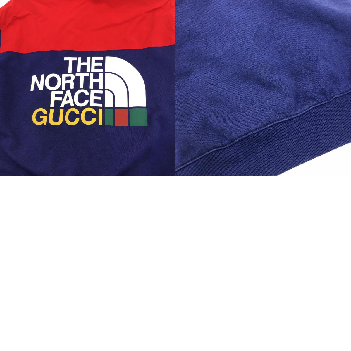 【中古】GUCCI | グッチ パーカー 671462 国内正規品 2022S/S ネイビー サイズ:M