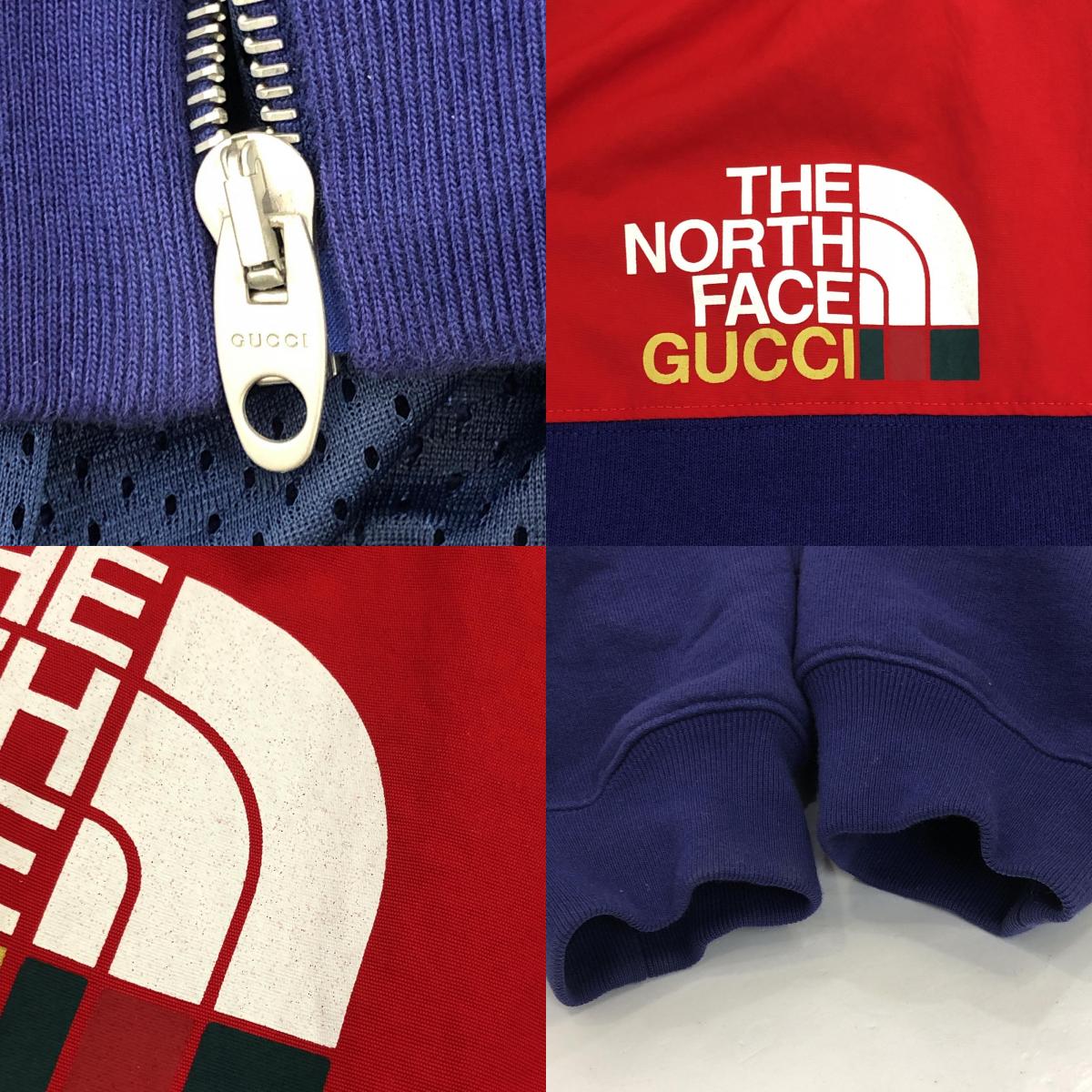 【中古】GUCCI | グッチ パーカー 671462 国内正規品 2022S/S ネイビー サイズ:M