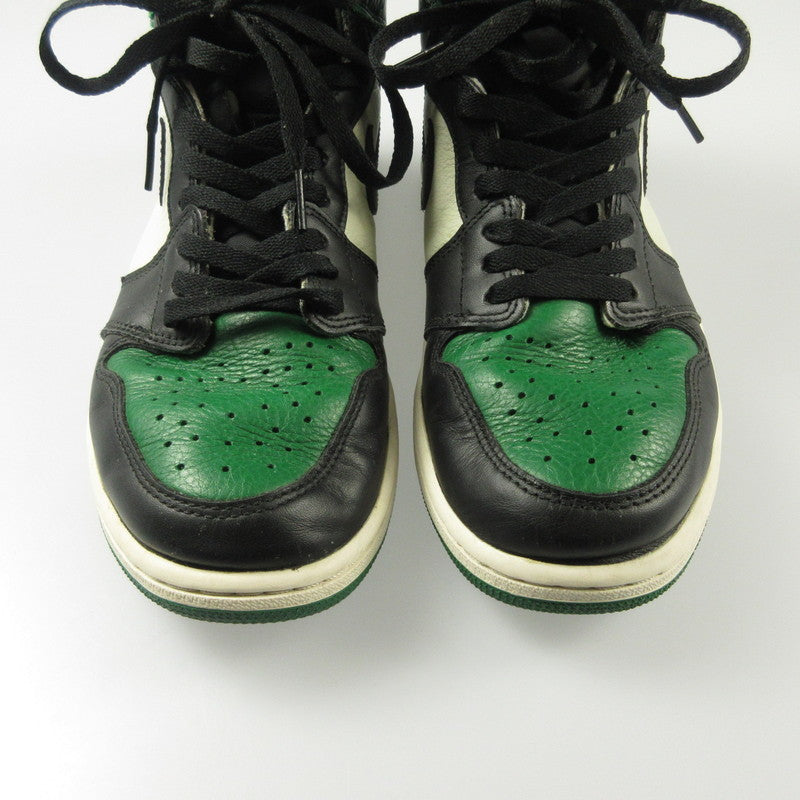 【中古】NIKE | ナイキ AIR JORDAN 1 RETRO HIGH OG PINE GREEN スニーカー 555088-302 グリーン 27.5cm
