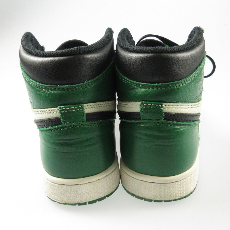 【中古】NIKE | ナイキ AIR JORDAN 1 RETRO HIGH OG PINE GREEN スニーカー 555088-302 グリーン 27.5cm