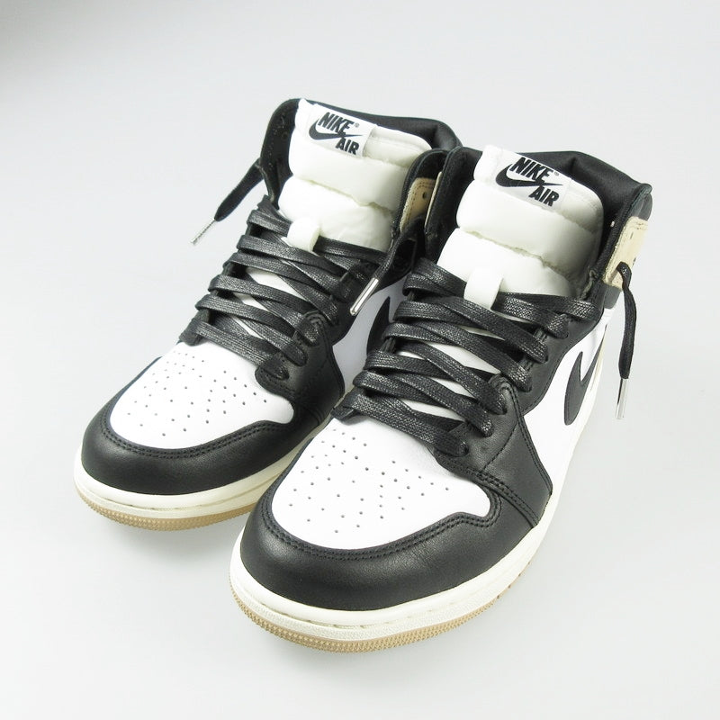 【中古】NIKE | ナイキ WMNS AIR JORDAN 1 HIGH OG LATTE スニーカー FD2596-021 マルチカラー 28cm