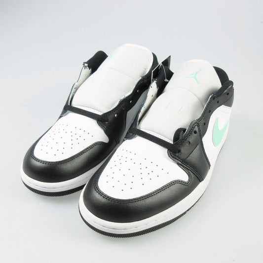 【中古】NIKE | ナイキ AIR JORDAN 1 LOW GREEN GLOW スニーカー 553558-131 ホワイト 30cm