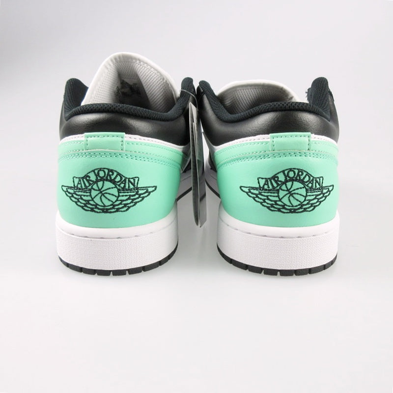 【中古】NIKE | ナイキ AIR JORDAN 1 LOW GREEN GLOW スニーカー 553558-131 ホワイト 30cm