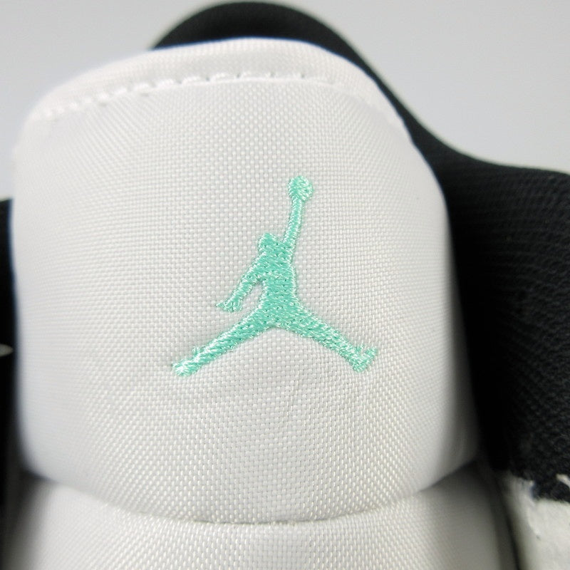 【中古】NIKE | ナイキ AIR JORDAN 1 LOW GREEN GLOW スニーカー 553558-131 ホワイト 30cm