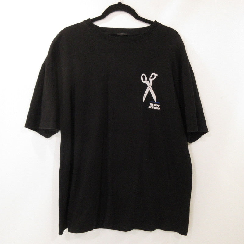 【中古】DENHAM | デンハム HXD SCISSOR BOX TEE HCJ 半袖Tシャツ 01-22-02-52-221 ブラック サイズ:XL
