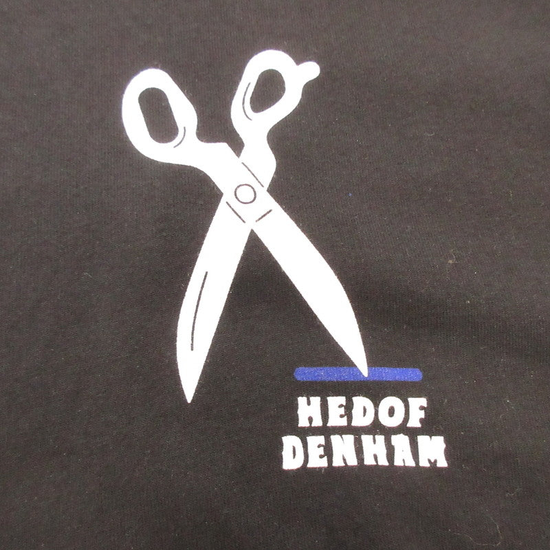 【中古】DENHAM | デンハム HXD SCISSOR BOX TEE HCJ 半袖Tシャツ 01-22-02-52-221 ブラック サイズ:XL