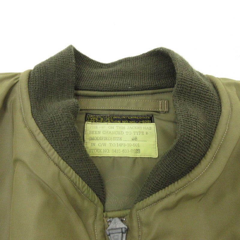 【中古】Buzz Rickson's | バズリクソンズ B-15C ミリタリージャケット BR11311 カーキ サイズ:38