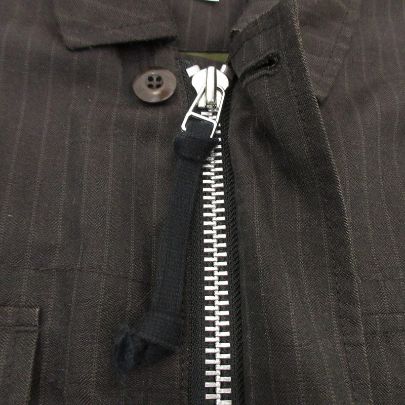 【中古】JUNYA WATANABE COMME des GARCONS MAN | ジュンヤワタナベコムデギャルソンマン 切替エステルラミージャケット その他アウター WI-J004 ブラウン サイズ:XS
