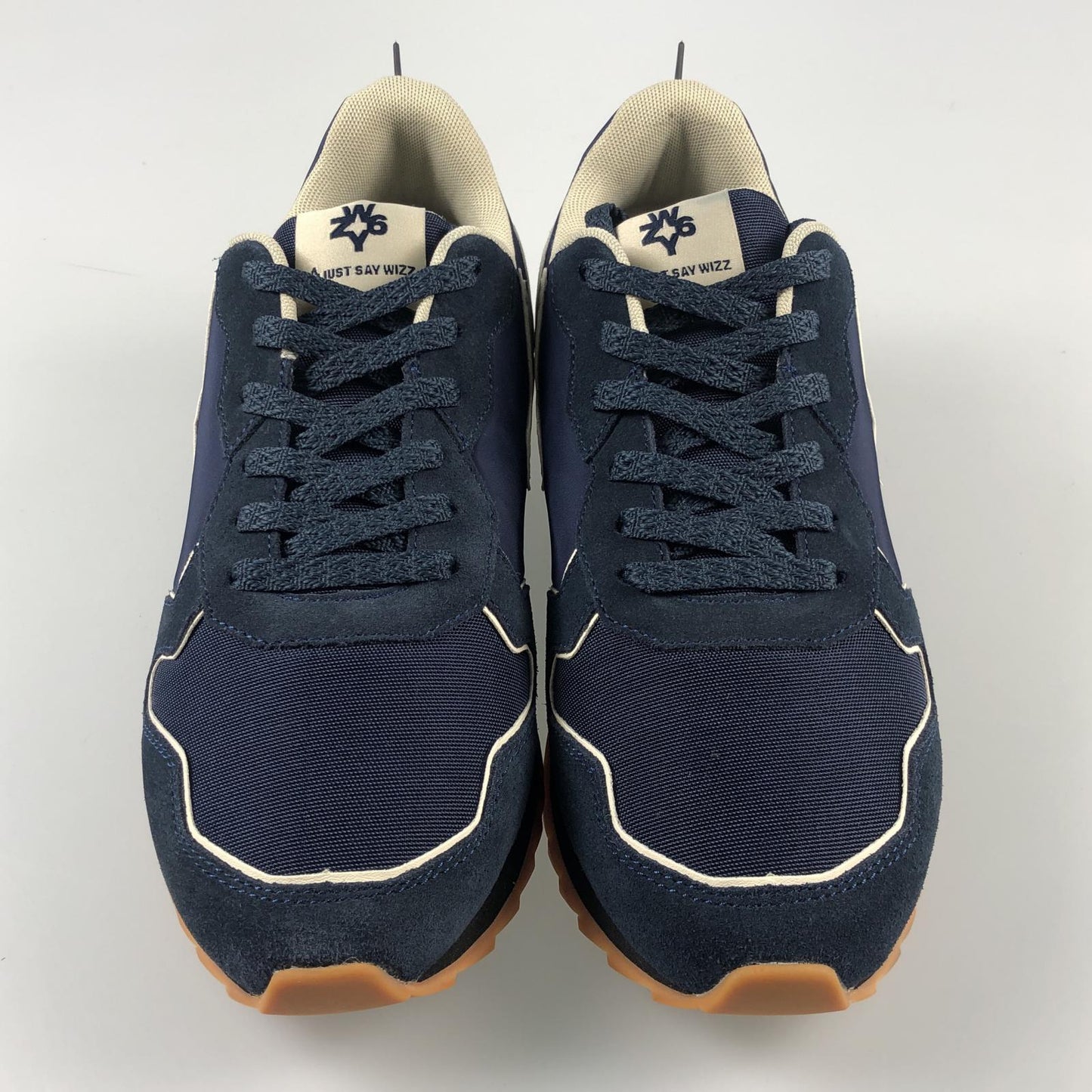 【中古】W6YZ | ウイズウィズ JET-M スニーカー 47-1C61 ネイビー 27.5cm