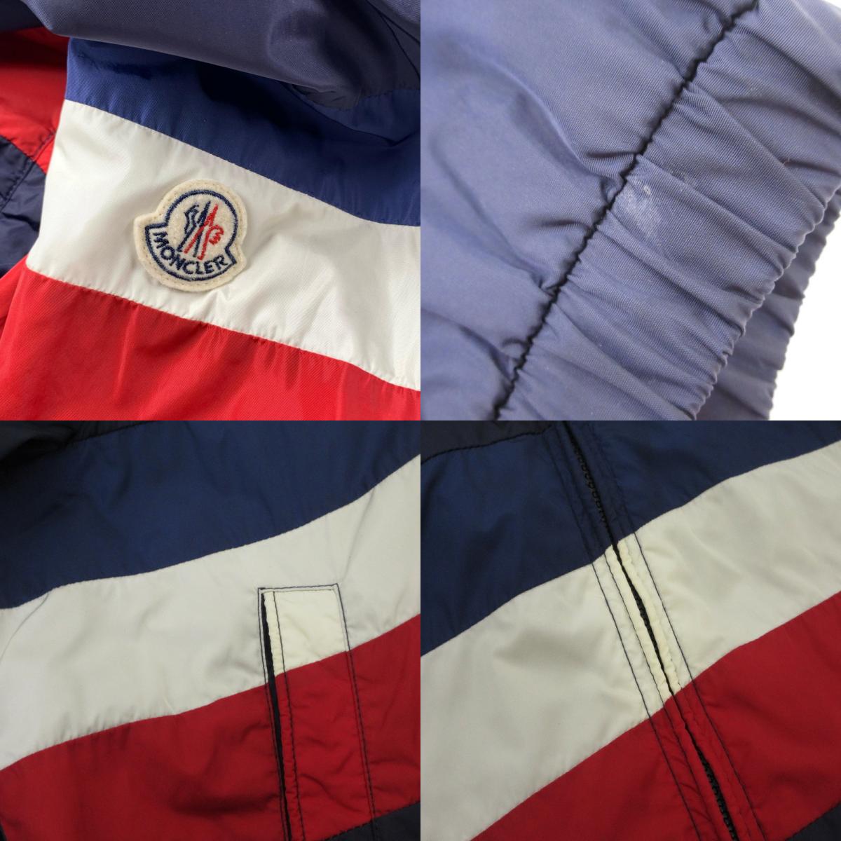 【中古】MONCLER | モンクレール CAM ナイロンジャケット 4113685 2018S/S 国内正規品 ネイビー サイズ:3