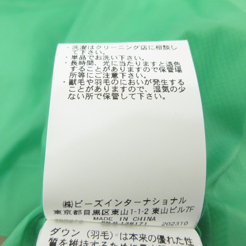 【中古】X-LARGE | エクストララージ DOWN VEST ダウンベスト 101234021010 グリーン サイズ:XL