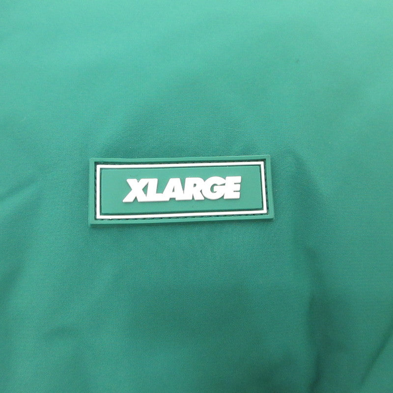 【中古】X-LARGE | エクストララージ DOWN VEST ダウンベスト 101234021010 グリーン サイズ:XL