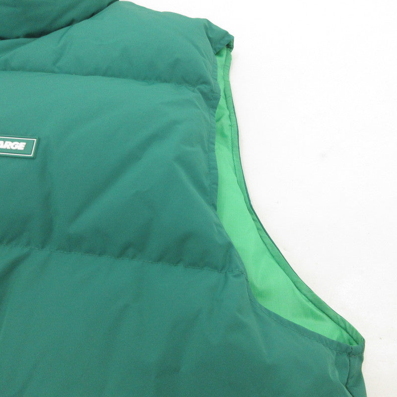 【中古】X-LARGE | エクストララージ DOWN VEST ダウンベスト 101234021010 グリーン サイズ:XL