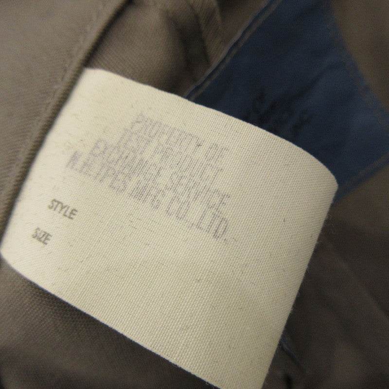 【中古】N.HOOLYWOOD | エヌハリウッド STAND COLLAR BLOUSON ブルゾン 9242-BL03-005 グレー サイズ:40
