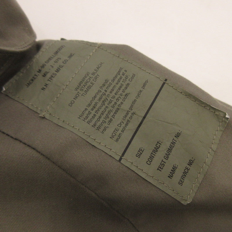 【中古】N.HOOLYWOOD | エヌハリウッド STAND COLLAR BLOUSON ブルゾン 9242-BL03-005 グレー サイズ:40