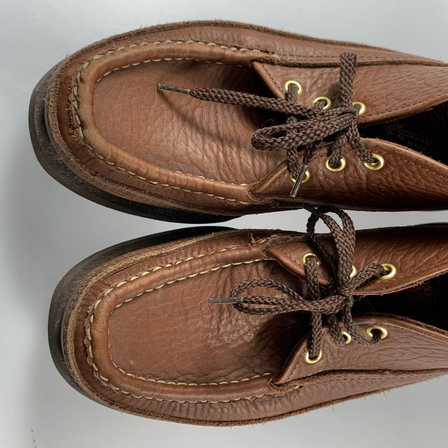 【中古】RUSSELL MOCCASIN | ラッセルモカシン ブーツ 4223 US8(26.0cm程度) ブラウン