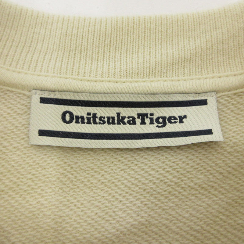 【中古】ONITSUKA TIGER | オニツカタイガー SWEAT TOP スウェット 2183A996 ベージュ サイズ:M