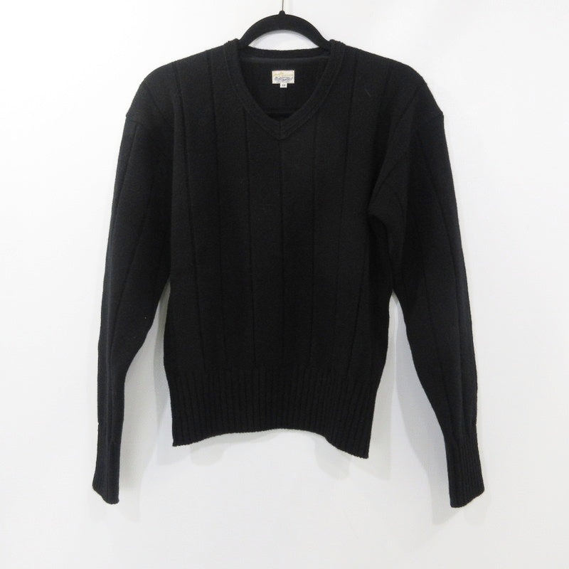 【中古】 DROP NEEDLE KNIT セーター ブラック サイズ:38