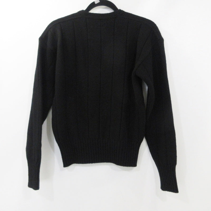 【中古】 DROP NEEDLE KNIT セーター ブラック サイズ:38