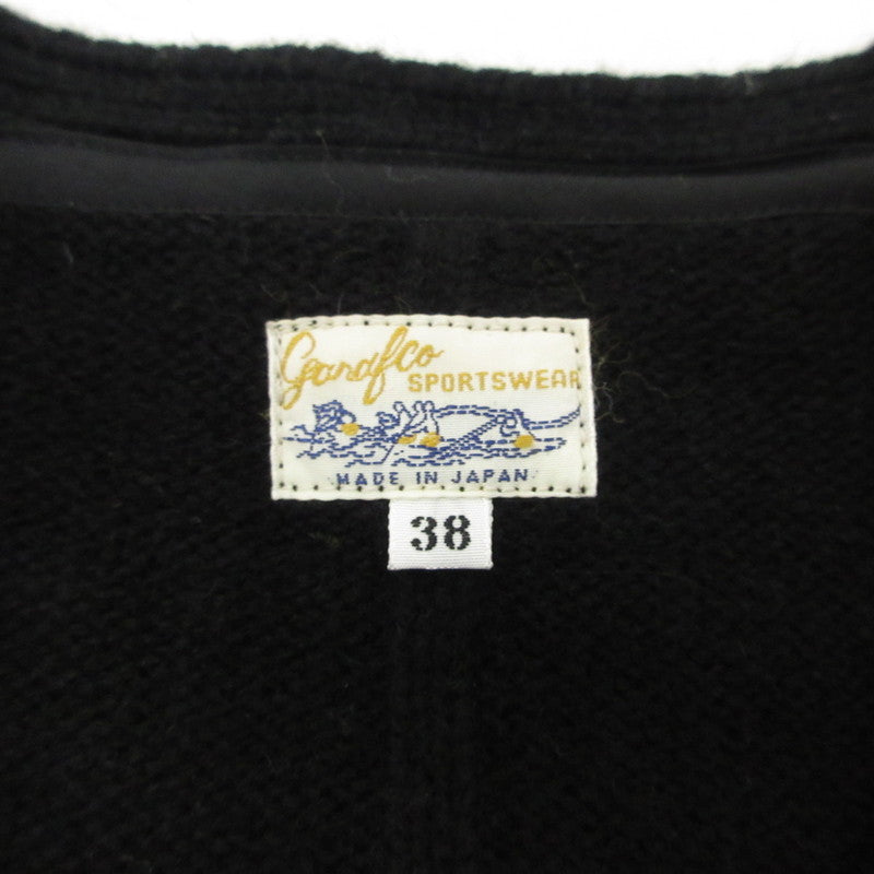 【中古】 DROP NEEDLE KNIT セーター ブラック サイズ:38