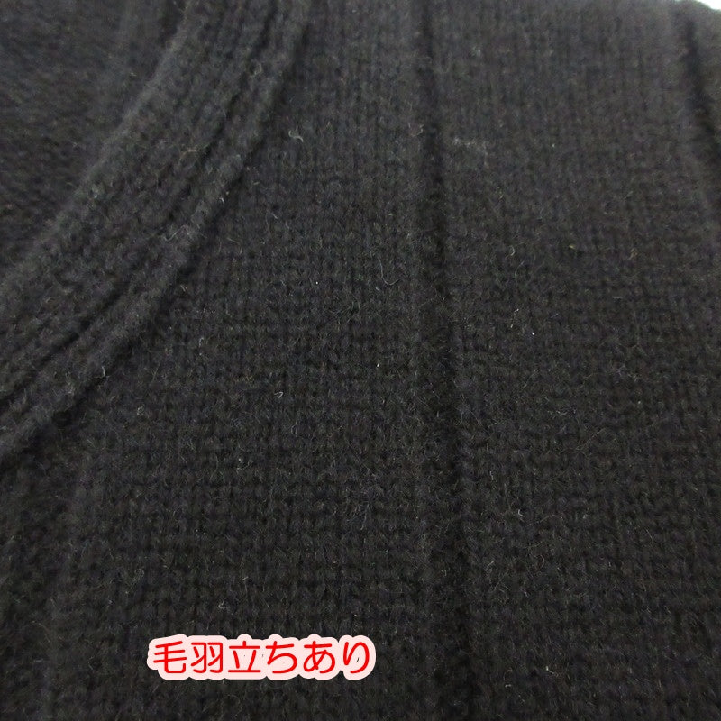 【中古】 DROP NEEDLE KNIT セーター ブラック サイズ:38
