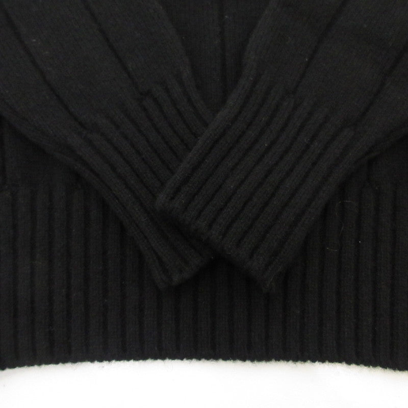 【中古】 DROP NEEDLE KNIT セーター ブラック サイズ:38