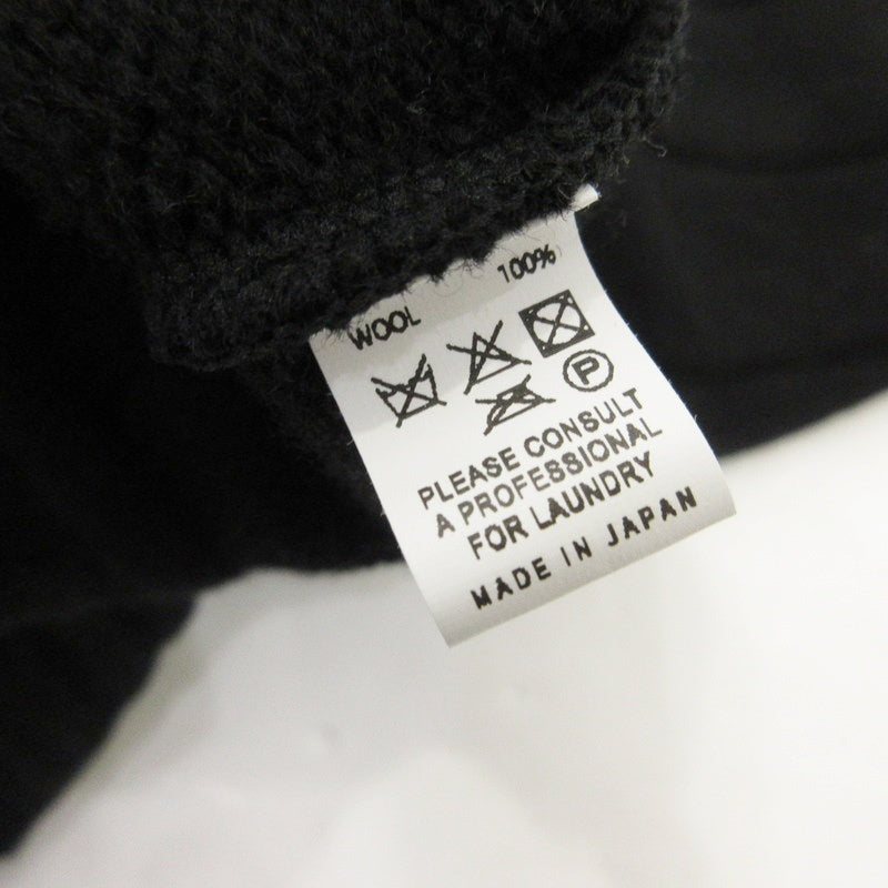【中古】 DROP NEEDLE KNIT セーター ブラック サイズ:38