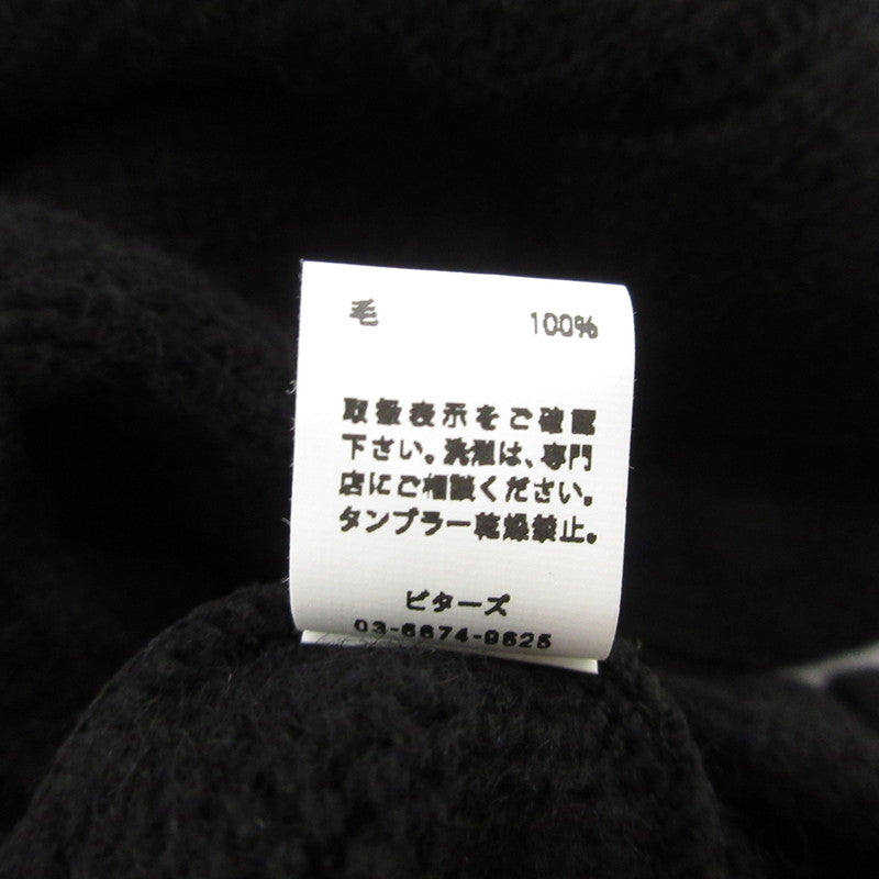 【中古】 DROP NEEDLE KNIT セーター ブラック サイズ:38