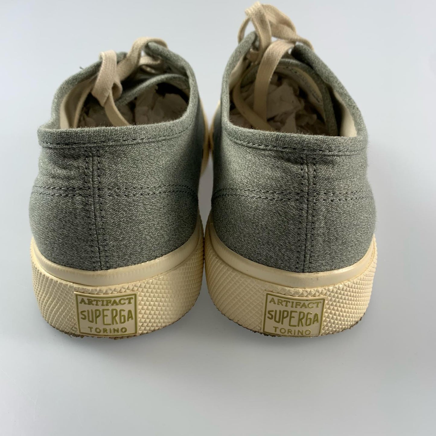 【中古】SUPERGA | スペルガ 2432 SALT PEPPER スニーカー 3S61316W US10(28.0cm程度) グレー