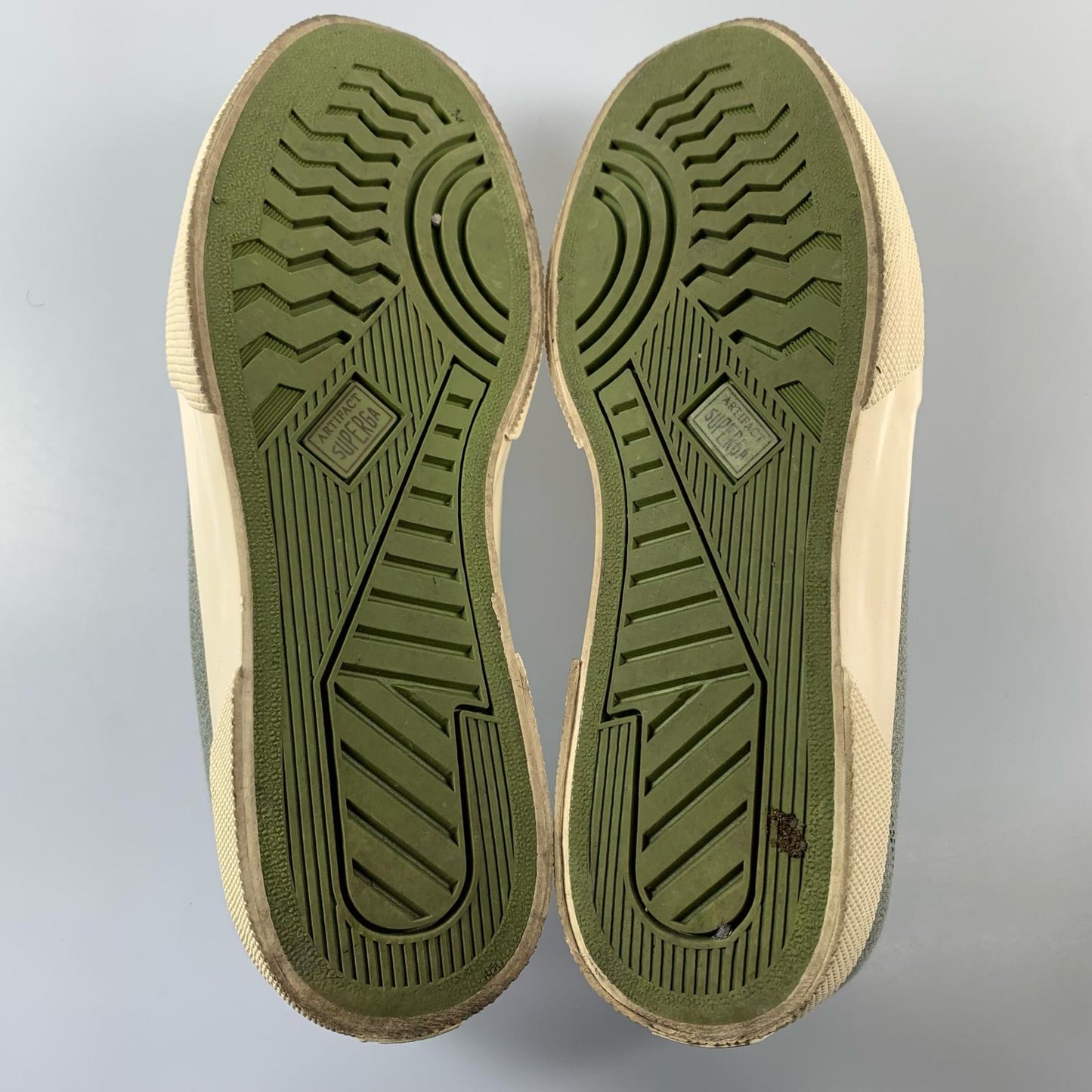 【中古】SUPERGA | スペルガ 2432 SALT PEPPER スニーカー 3S61316W US10(28.0cm程度) グレー