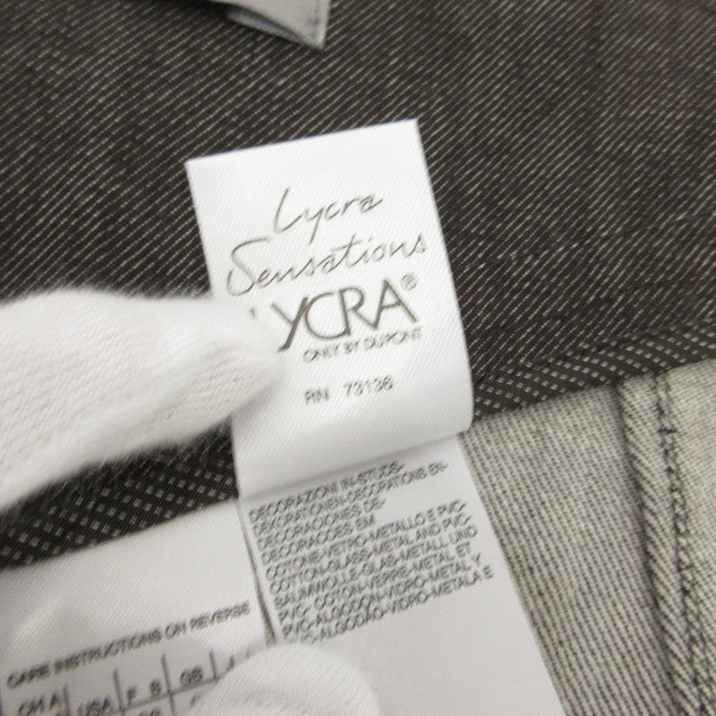 【中古】MAX MARA | マックスマーラ 花装飾付デニムスカート スカート 株式会社OTS ブラウン サイズ:38