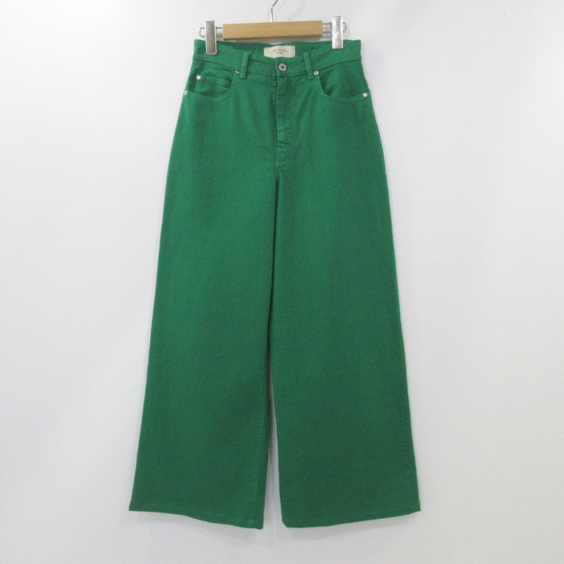 【中古】MAX MARA | マックスマーラ CANNES パンツ 23513105376 WEEKEND グリーン サイズ:36