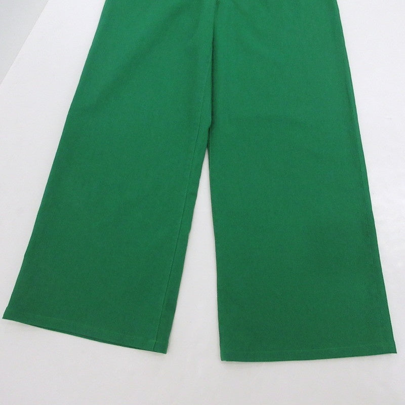 【中古】MAX MARA | マックスマーラ CANNES パンツ 23513105376 WEEKEND グリーン サイズ:36