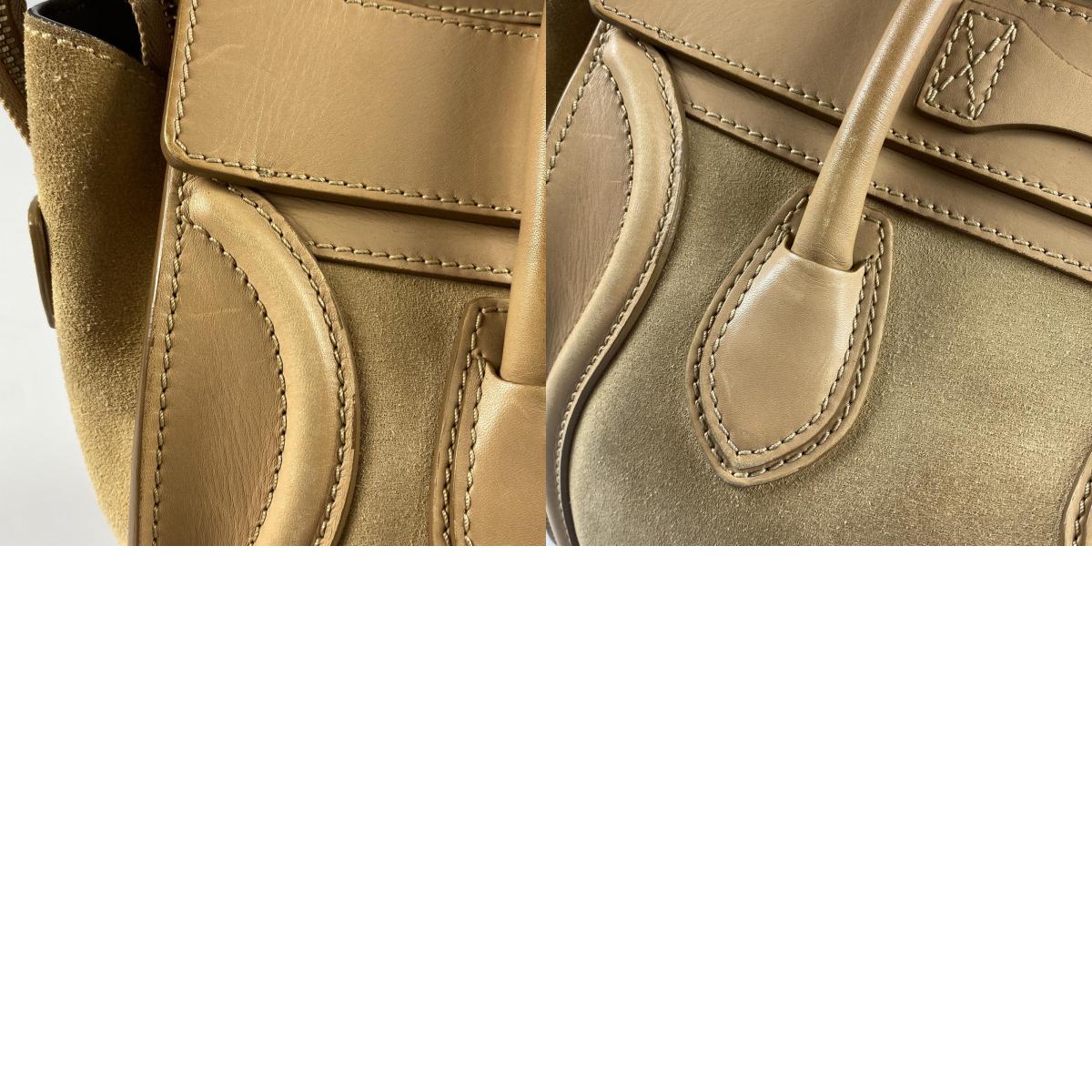 【中古】CELINE | セリーヌ ラゲージマイクロショッパー ハンドバッグ