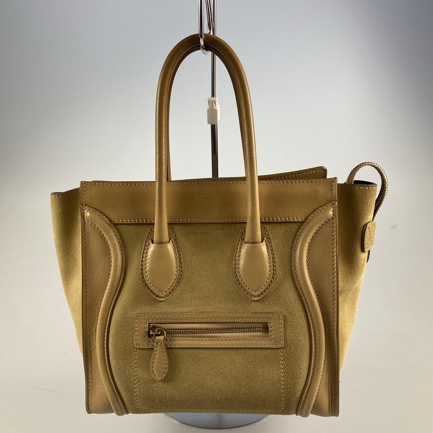 【中古】CELINE | セリーヌ ラゲージマイクロショッパー ハンドバッグ