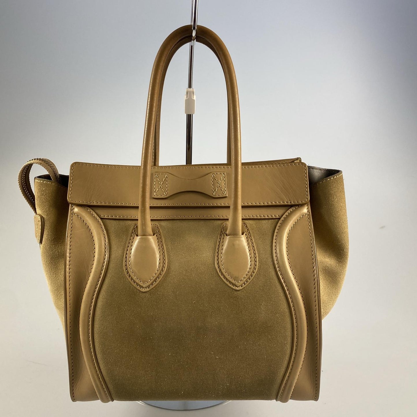 【中古】CELINE | セリーヌ ラゲージマイクロショッパー ハンドバッグ