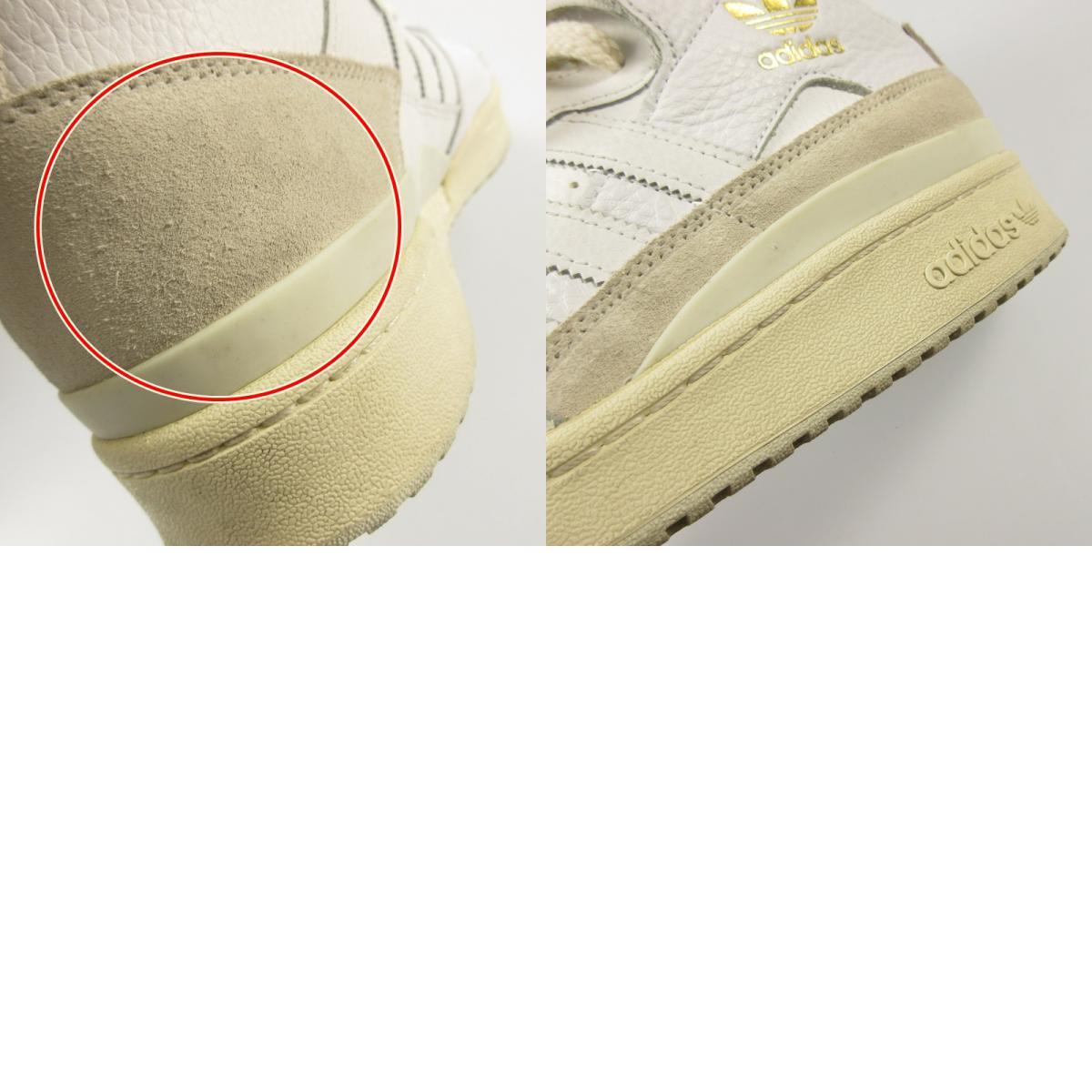 【中古】adidas | アディダス FORUM 84 HI スニーカー Q46367 ホワイト 30cm