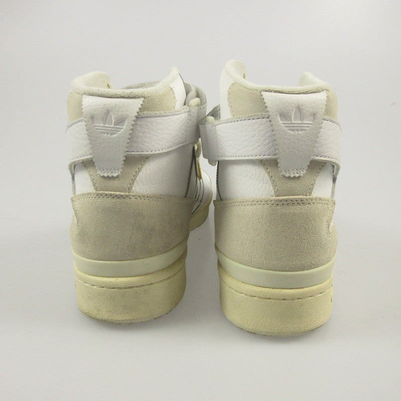 【中古】adidas | アディダス FORUM 84 HI スニーカー Q46367 ホワイト 30cm